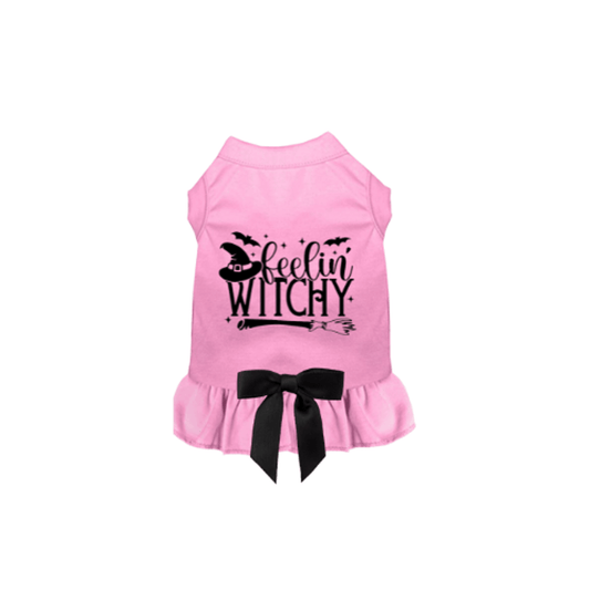 Fabulous Witchy Dog Dress for Halloween